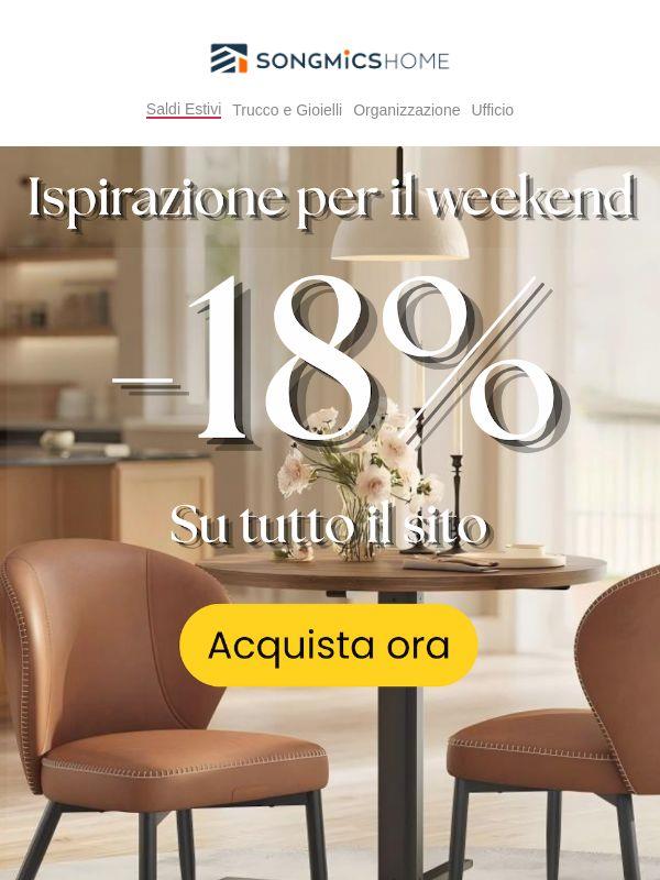 Summer's over—18% off everything 🌧️