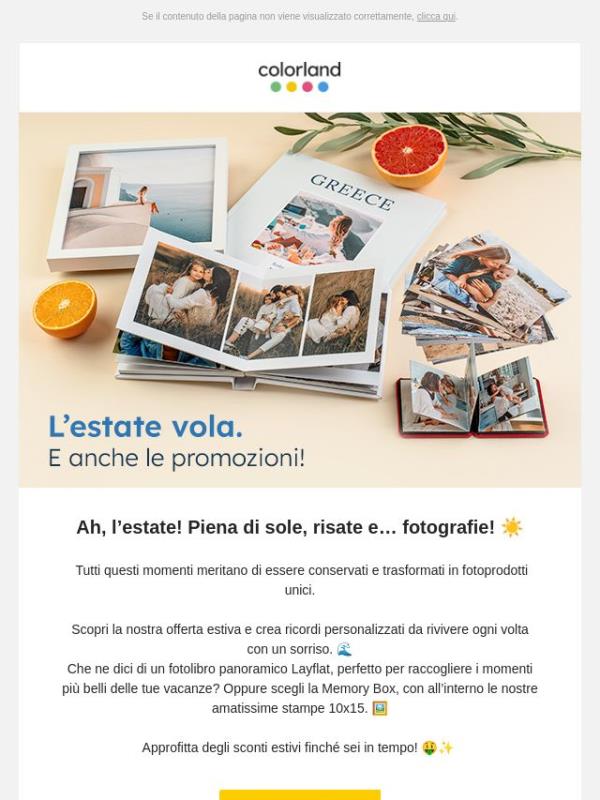 L’estate vola. E anche le promozioni!