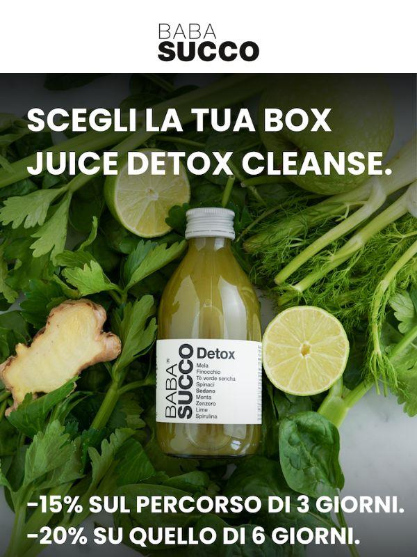 Box Detox: fino al 20% di sconto 💚