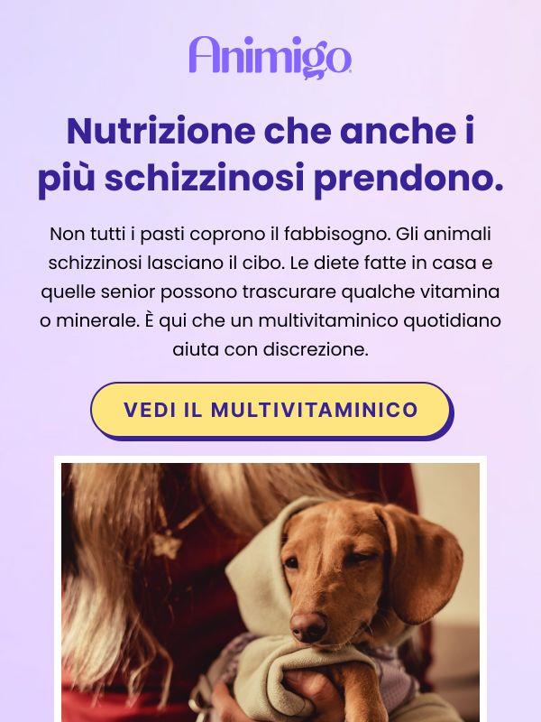 Per gli animali domestici più schizzinosi