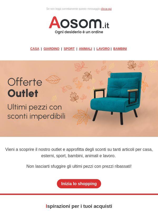 Scopri i nostri sconti outlet
