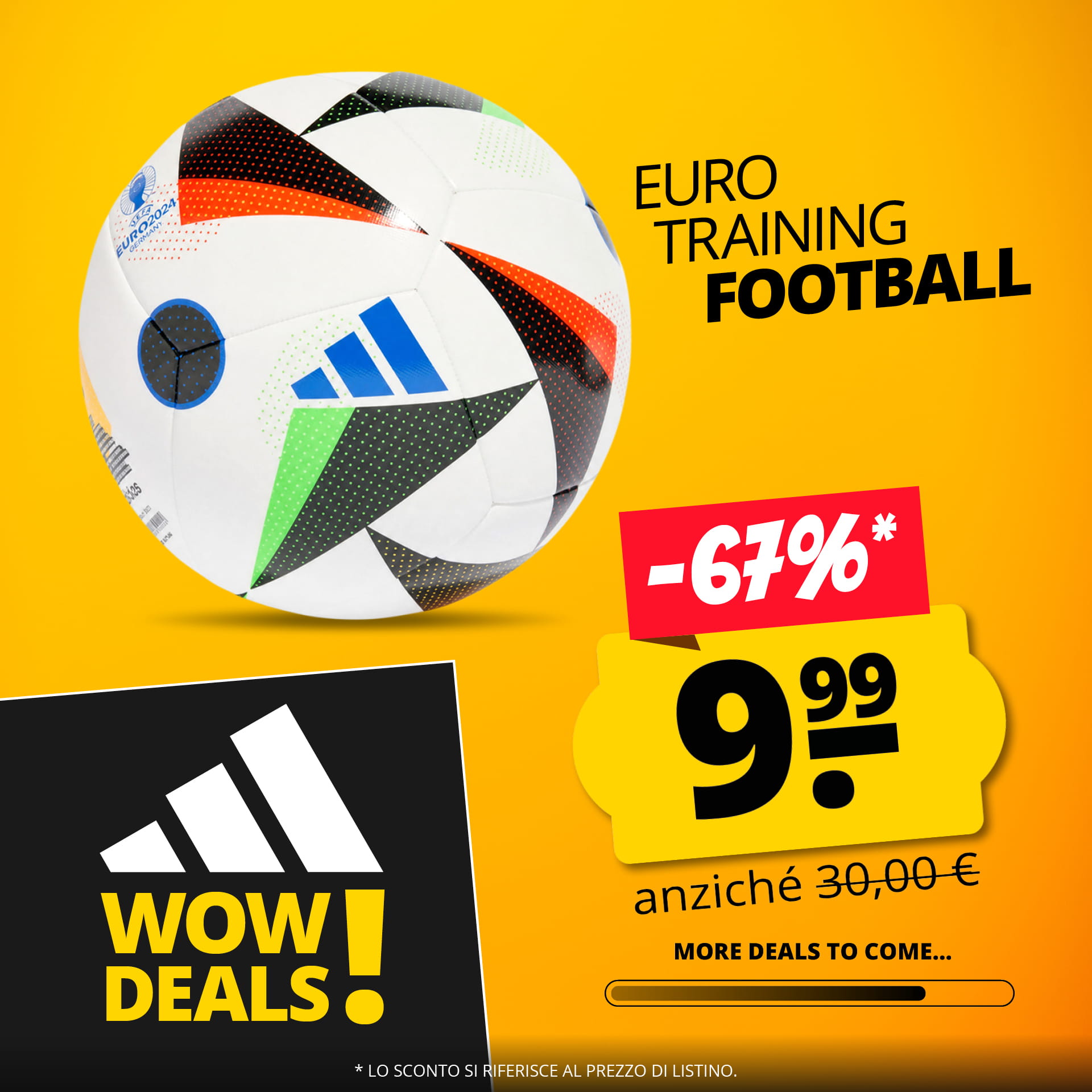 adidas euro training pallone da calcio