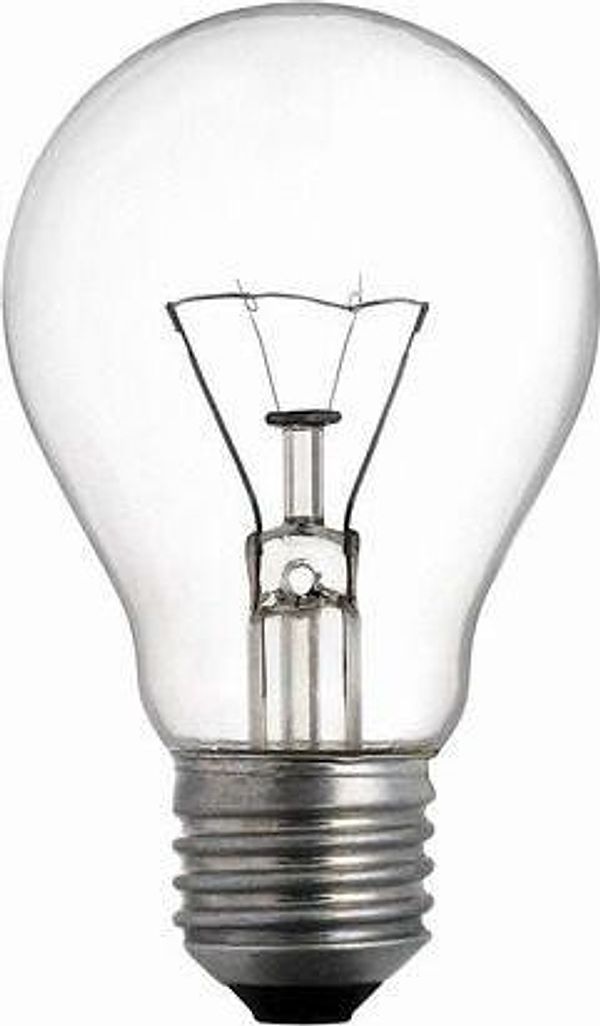 LAMPADA AD INCANDESCENZA GOCCIA CHIARA E27 25W/40W/60W/75W/100W/150W/200W
