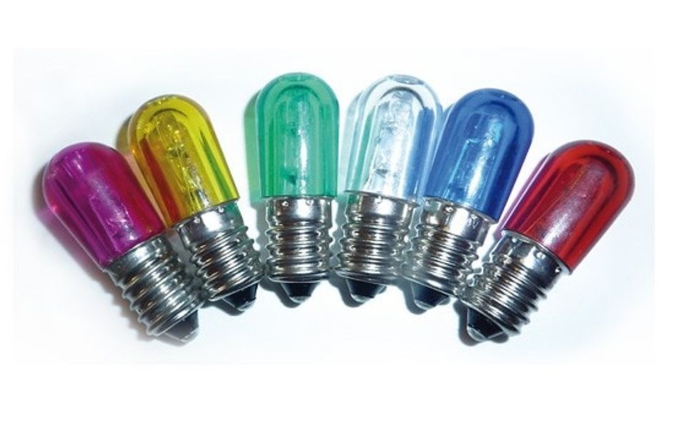 LAMPADA LED E14 PER LUMINARIE 14V. COLORATA