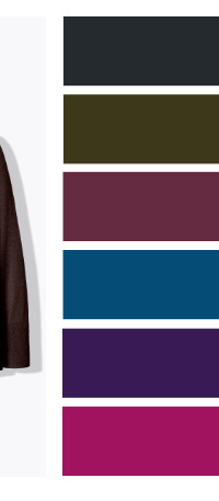 Maglione elegante da uomo in un profondo bordeaux