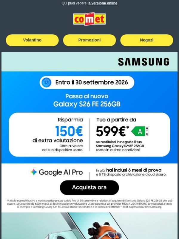 Novità: Samsung S26 FE ✨