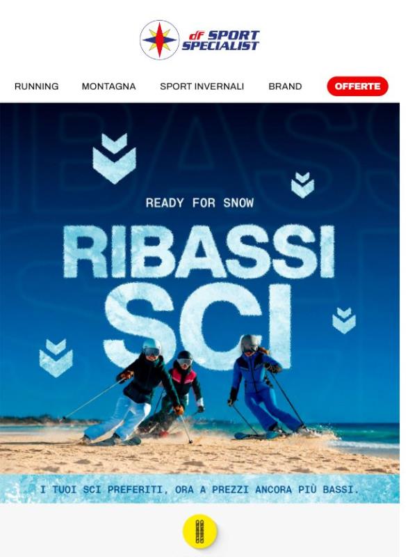 Fino al -50% ⛷️ Ribassi sci