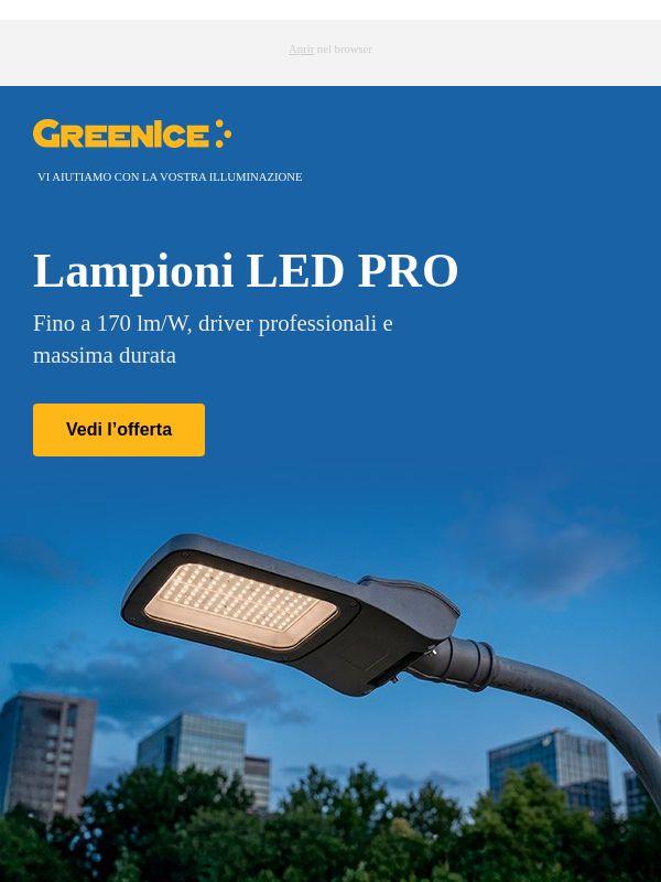 Illuminazione Pubblica LED PRO | Massima Efficienza e Affidabilità