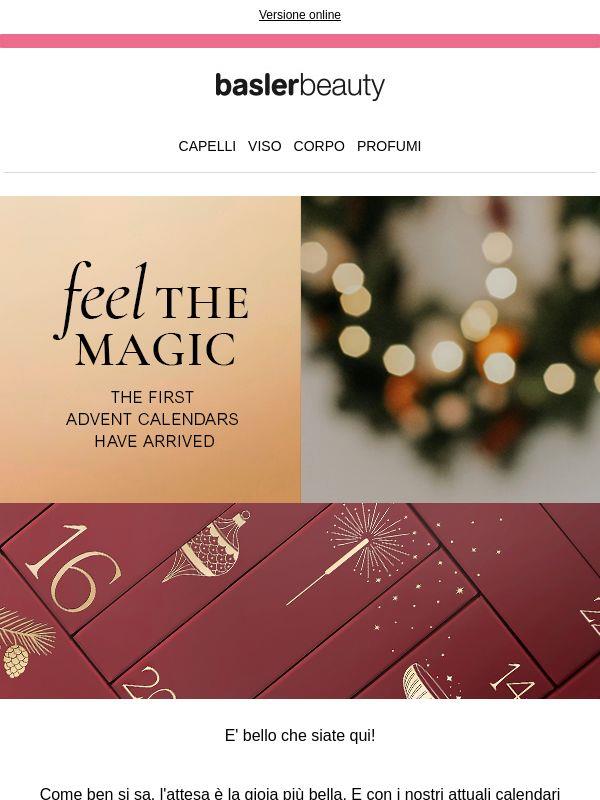 Sono arrivati i nostri calendari dell'Avvento dedicati alla bellezza