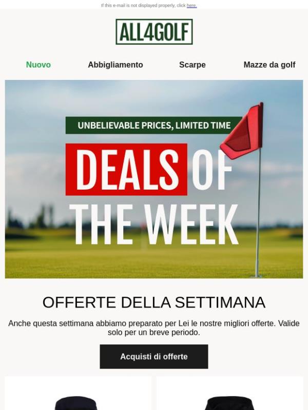 Le nuove offerte della settimana sono arrivate