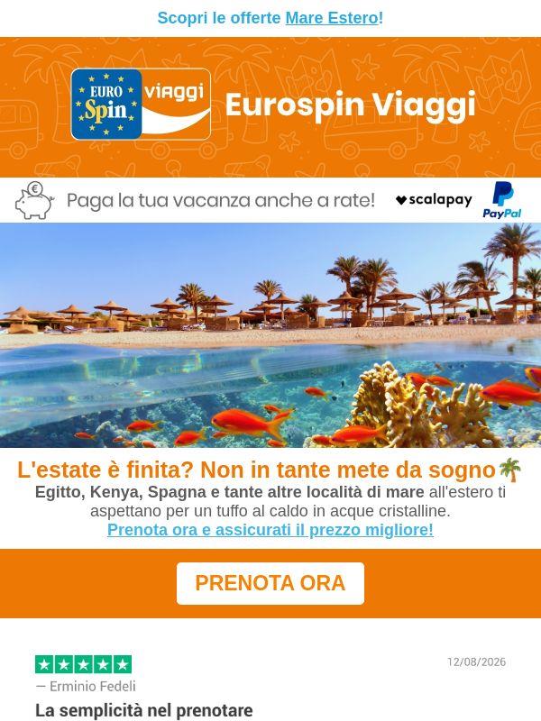 🌴Mare estero: l'estate qui non è finita!