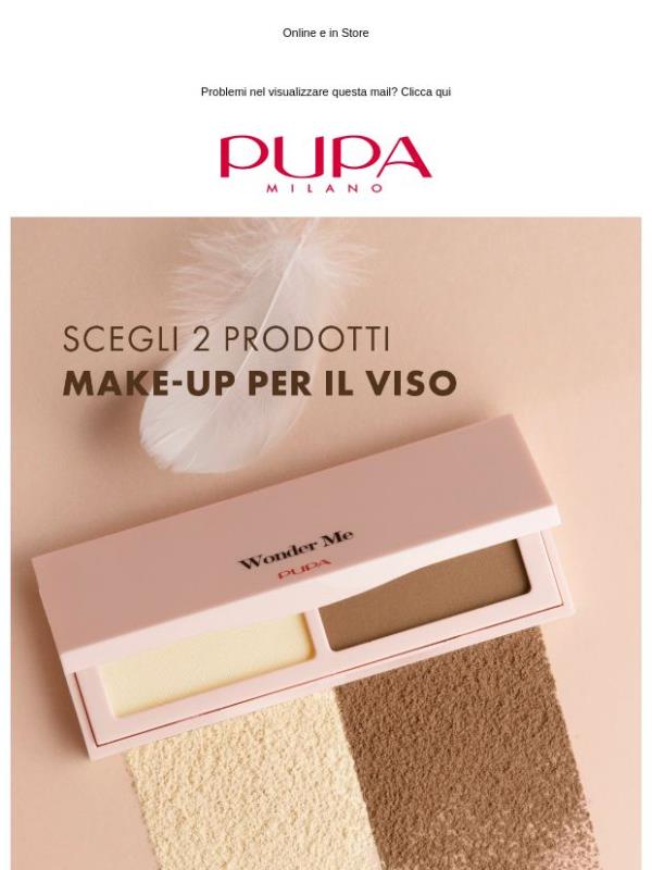 Wonder Me Sculpt in regalo con l'acquisto 2 prodotti make up viso