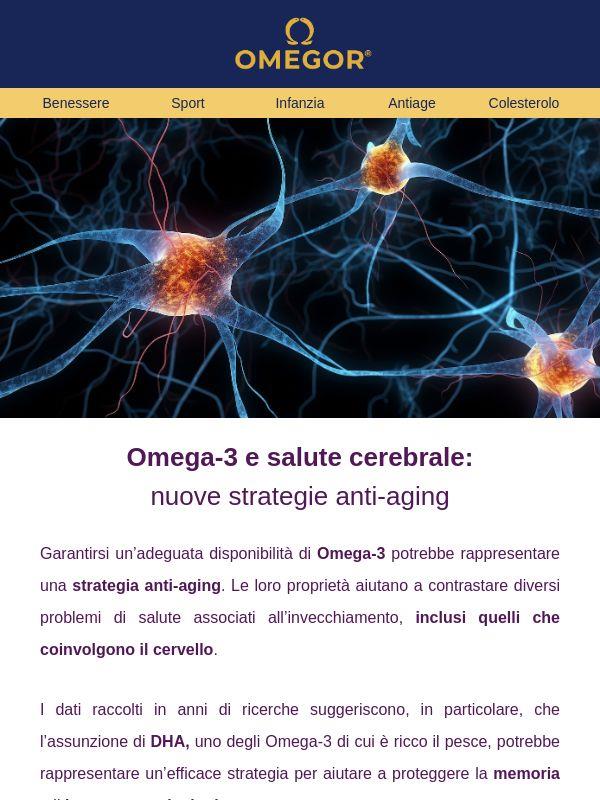 🧠 DHA e cervello: perché gli Omega-3 sono importanti
