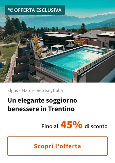 Un elegante soggiorno benessere in Trentino