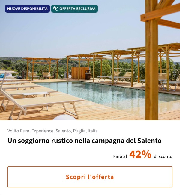 Un soggiorno rustico nella campagna del Salento