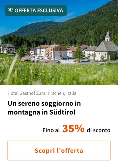 Un sereno soggiorno in montagna in Südtirol