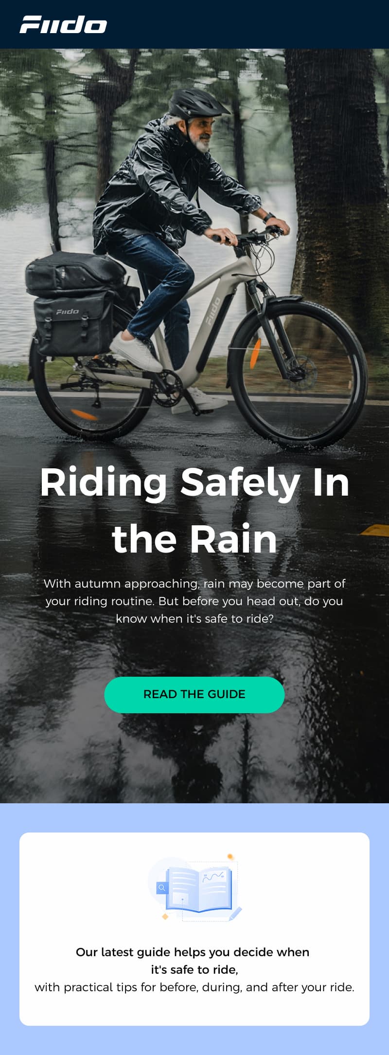Riding Safely In the Rain