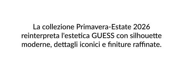 Collezione Primavera-Estate