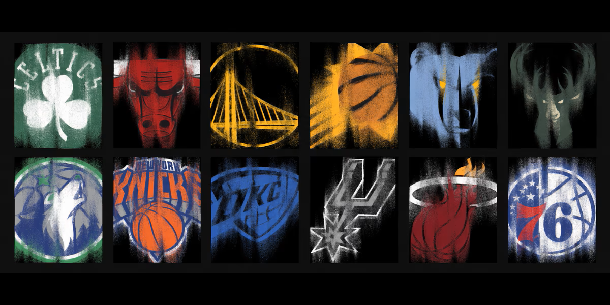 12 team badges in the Nike NBA 2026 Standard Issue Collection