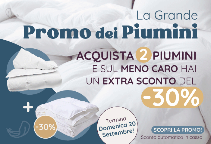 LA GRANDE PROMO DEI PIUMINI