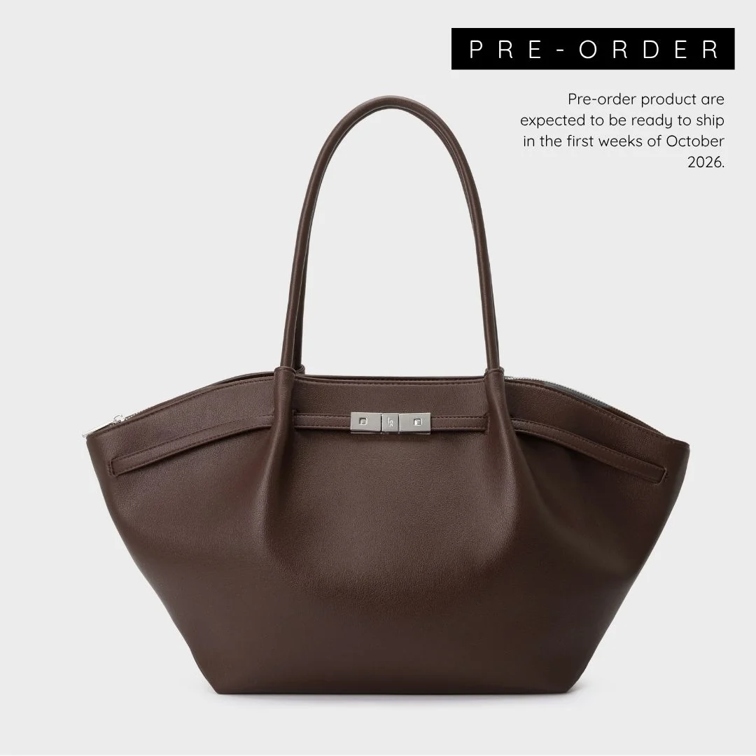 Image of BRIELLE BIG - DARK BROWN SILVER - PRE-ORDER