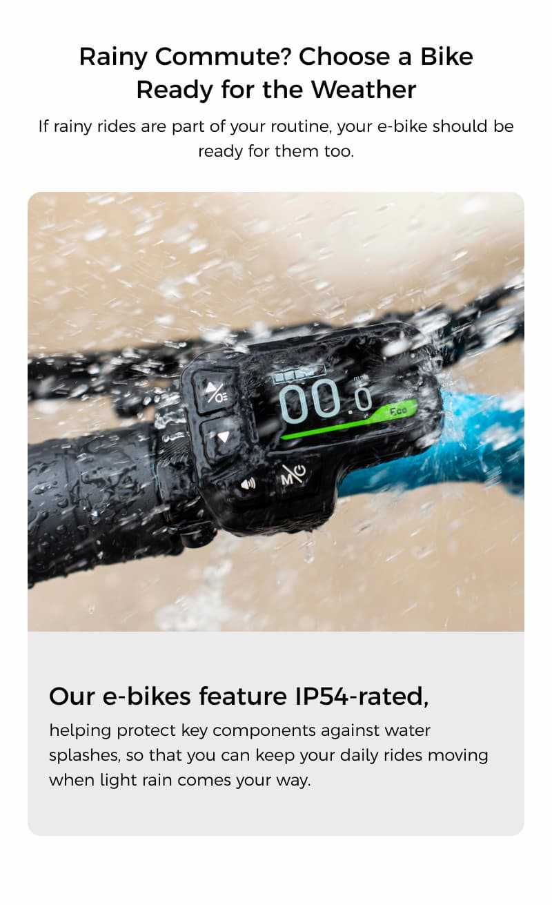 Rainy Commute? Choose a Bike Ready for the Weather