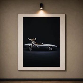 Pininfarina Heritage -  Stampa da collezione - AMB - Jaguar XJ Spider