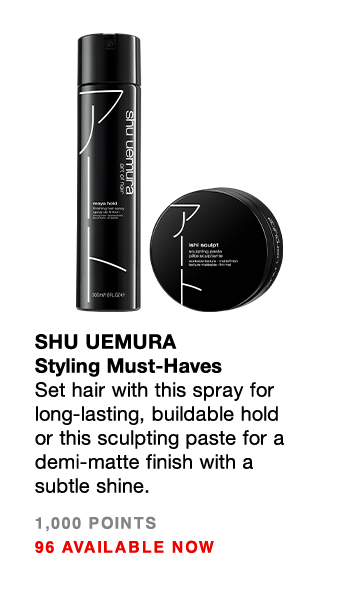 Shu Uemura Styling Must-Haves