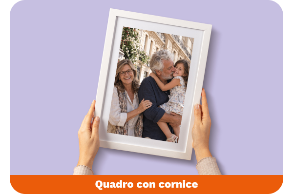 Regala un Quadro con cornice: il vostro legame sarà sotto gli occhi di tutti