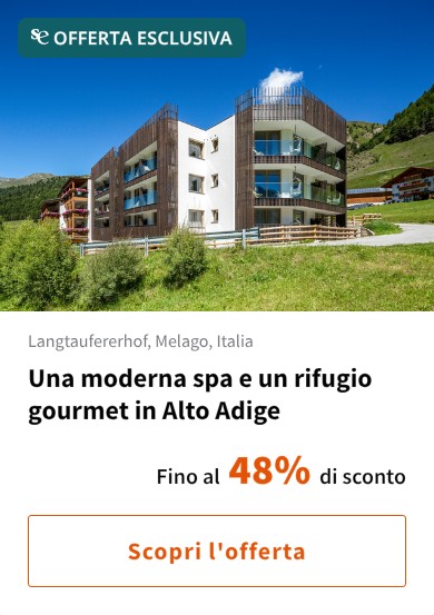Una moderna spa e un rifugio gourmet in Alto Adige