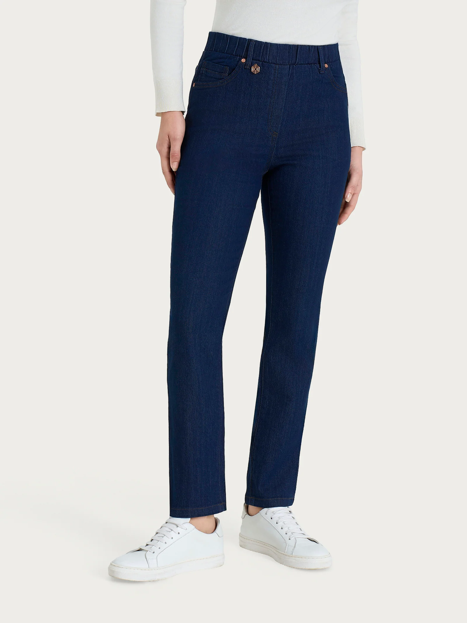 Image of Jeans a gamba dritta in 4 Seasons Denim  - Persia