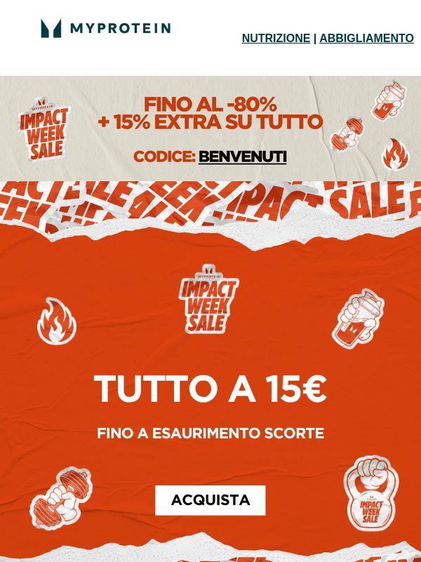 In che senso tutto a 15€? 🤯