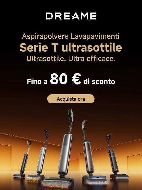 Scopri il nuovo aspirapolvere lavapavimenti ultra sottile della serie T ✨