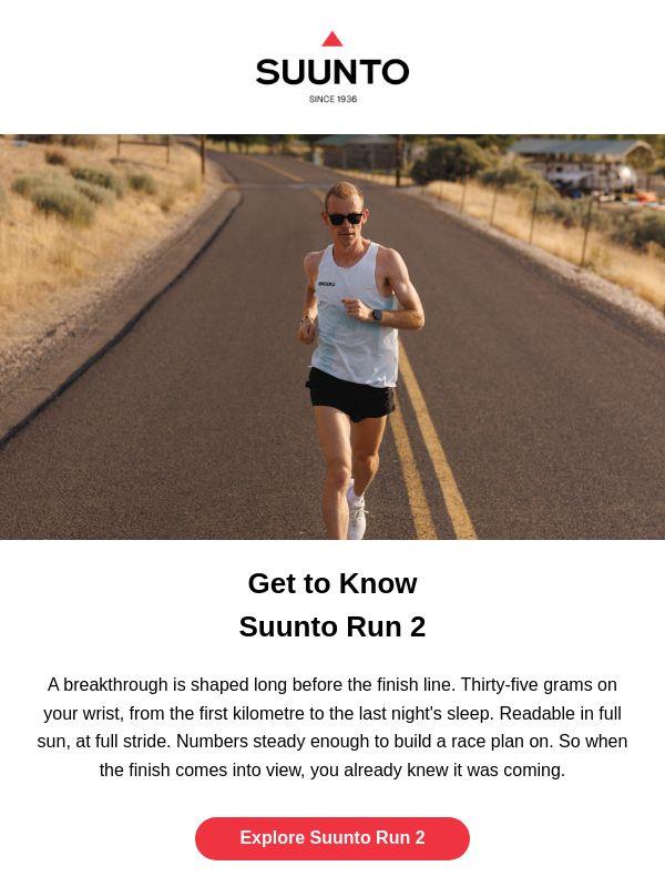 Meet the New Suunto Run 2 & Suunto Smart Heart Rate Belt 2