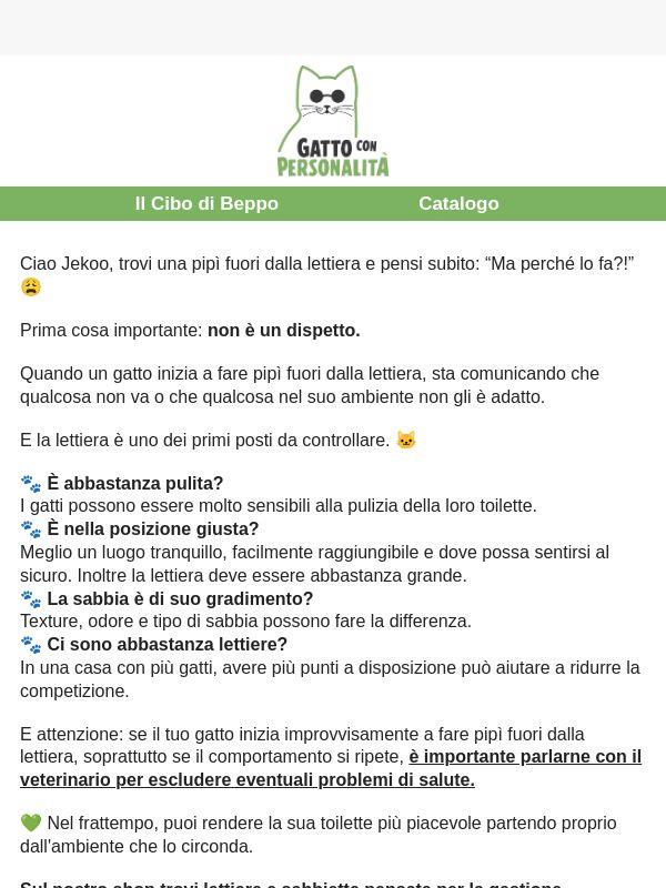 Il tuo gatto fa la pipì fuori dalla lettiera?