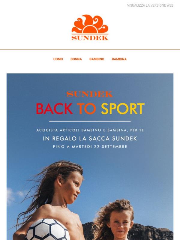BACK TO SPORT
