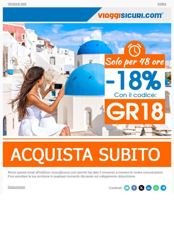- 18% su tutte le nostre polizze!