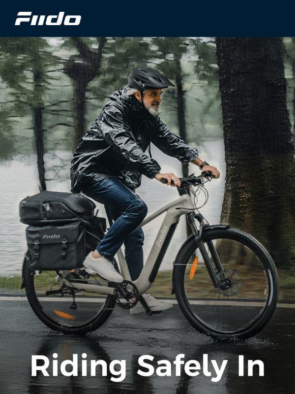 ☔Not sure about riding e-bikes in the rain? Read this first