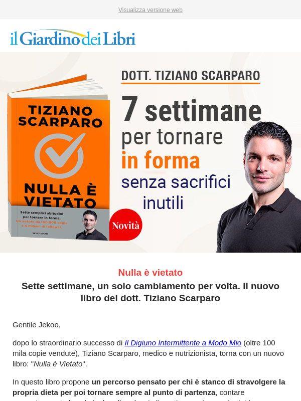 Dopo 100 mila copie, il dott. Scarparo torna con un nuovo libro