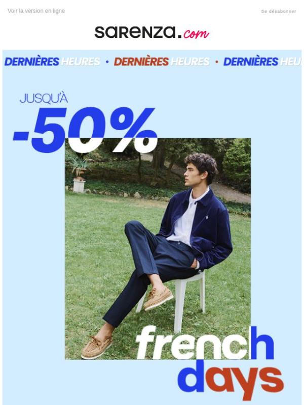 💙🤍❤️ French Days DERNIÈRES HEURES ⌛