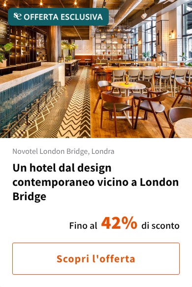 Un hotel dal design contemporaneo vicino a London Bridge