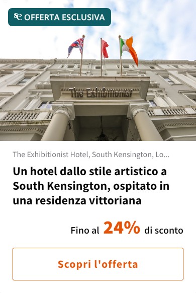 Un hotel dallo stile artistico a South Kensington, ospitato in una residenza vittoriana