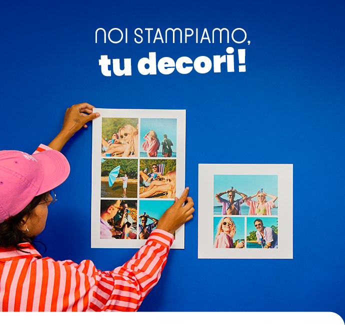 Noi stampiamo, tu decori 