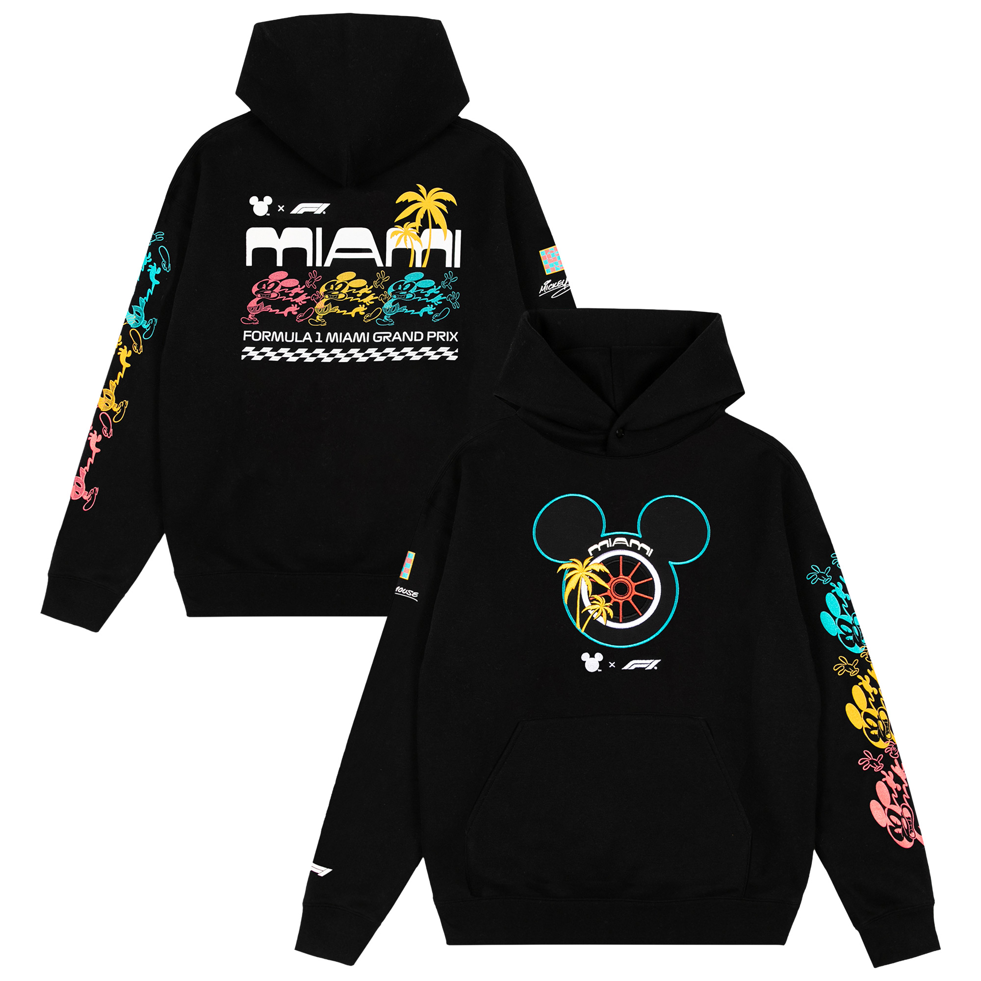 Felpa con cappuccio Disney X Formula 1 Special Edition Miami GP - Unisex