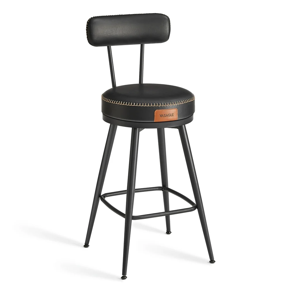 Image of EKHO Collezione Sgabelli Cucina Girevoli con Schienali