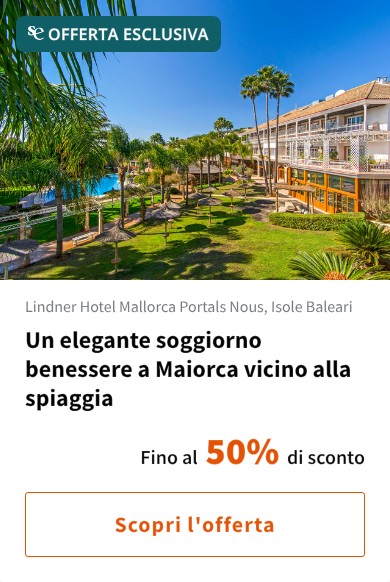 Un elegante soggiorno benessere a Maiorca vicino alla spiaggia