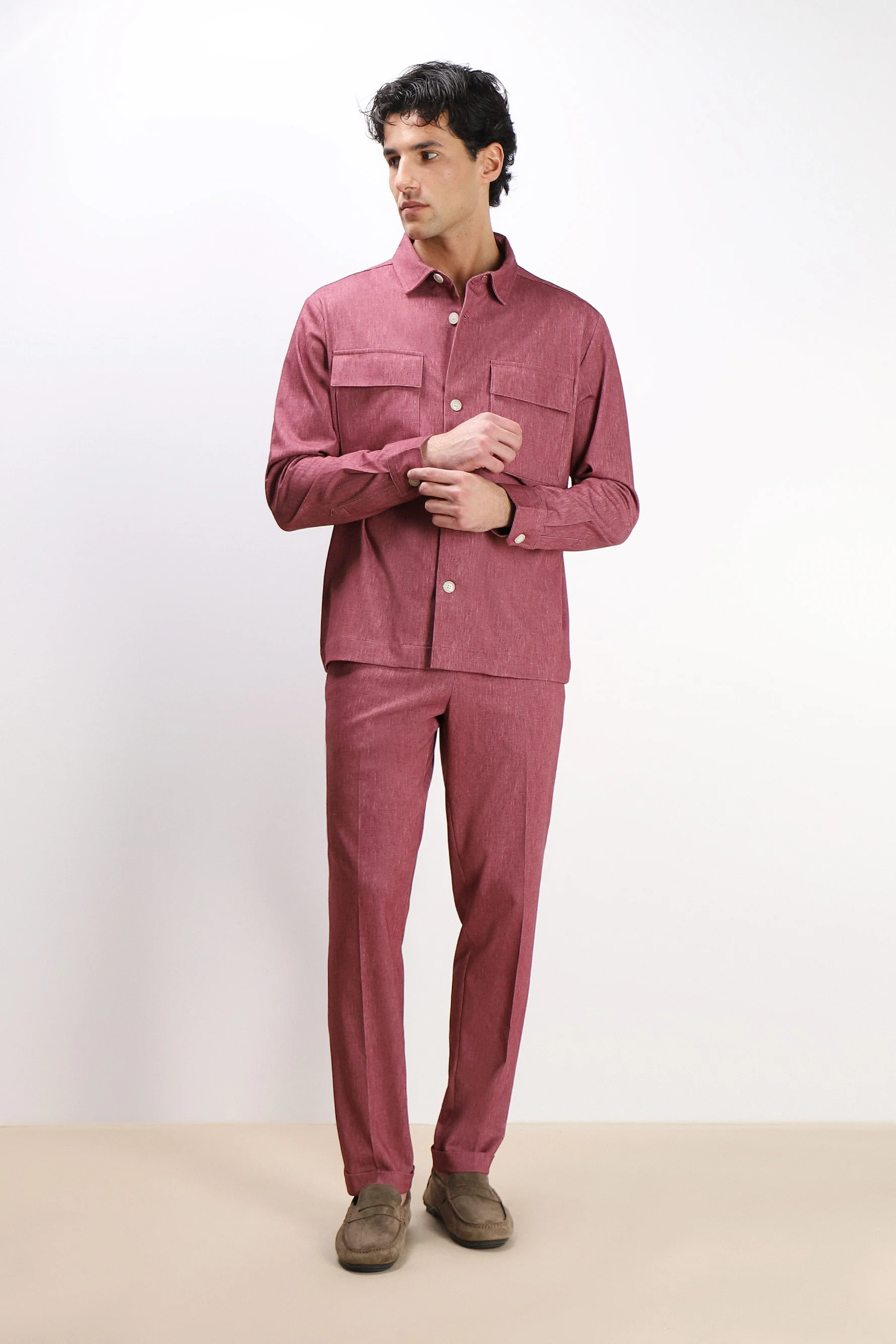 Image of OVERSHIRT IN PUNTO MILANO