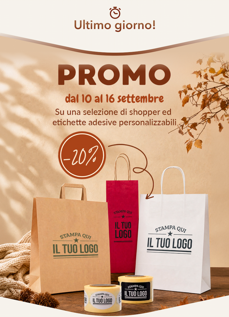 Ultimo giorno promo personalizzato