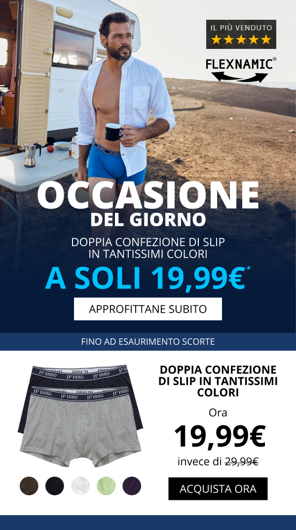 Slip a vita alta in confezione doppia con FLEXNAMIC® e certificazione OEKO-TEX, fino