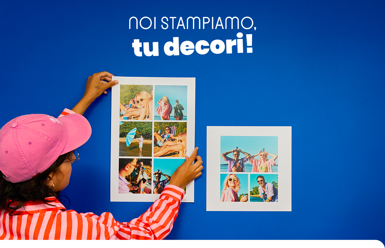 Noi stampiamo, tu decori 